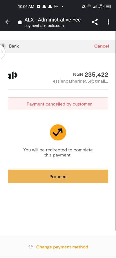 kossyyaps's tweet photo. Hey @theflutterwave 
Why am I being told I cancelled my payment when in reality I paid with  @joinkuda payID and it went through and I got debited? What sort of fraudulent activity is this? https://t.co/8ZzKERLlCM