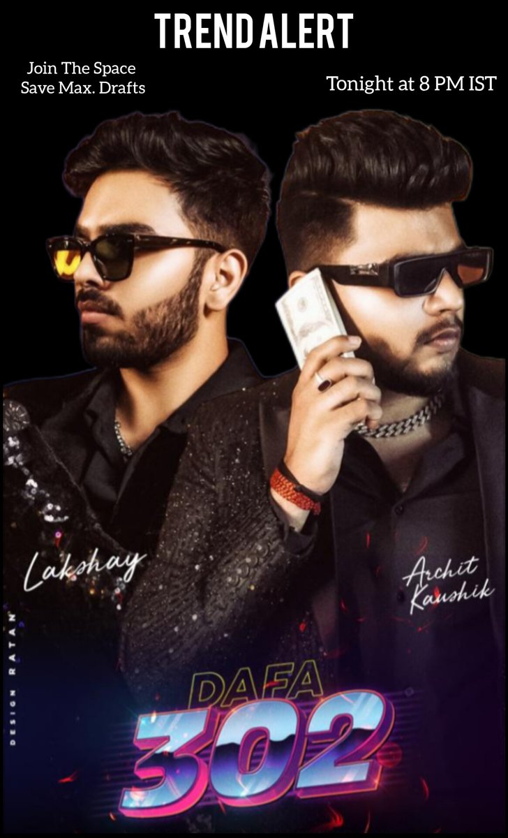 || TREND ANNOUNCEMENT || For Our Brothers @Lakshay_36 & Archit bhai New Music Video is Out Lets Trend and Support our Brothers. ✓ Date -: 18 Sept ✓ Day -: Monday ✓ Time -: 8 PM IST ✪ Tagline will be Revealed by 5 mins Prior to the Activities ✪ Keep notifications on