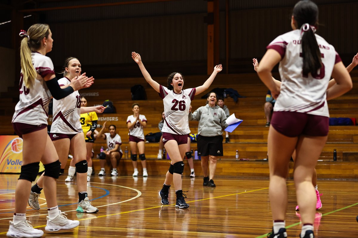 ausvolley's tweet photo. Put day 1οΈβ£ in the books π
Today we saw the determination and sportsmanship we've come to expect at the Australian Youth Volleyball Championships
Rest up... day 2οΈβ£ will be here soon and we will do it all again.
π Draws/results https://t.co/TUFKlwJ1OH
#AYVC #Volleyball https://t.co/oQuWh5VYIV