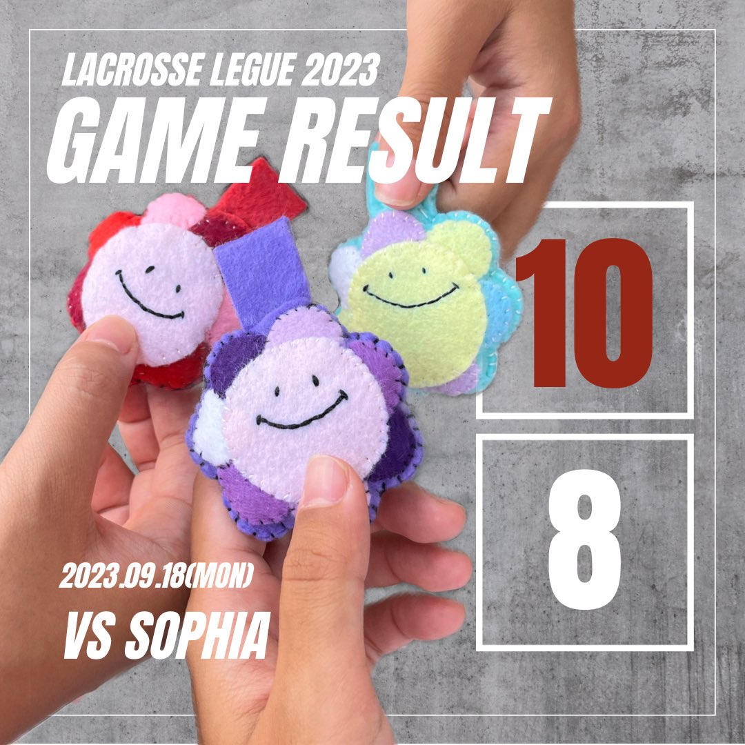 【リーグ第2戦結果報告】

vs 上智大学　10-8 ○

接戦が続き、途中2点リードされた瞬間もありましたが、最終的に粘り強さを見せて、全員で勝利を掴み取ることができました。

次戦は、11/12(日)@大宮けんぽグラウンド1区画ラグビー場にて行います。
皆様の応援を心からお待ちしております。