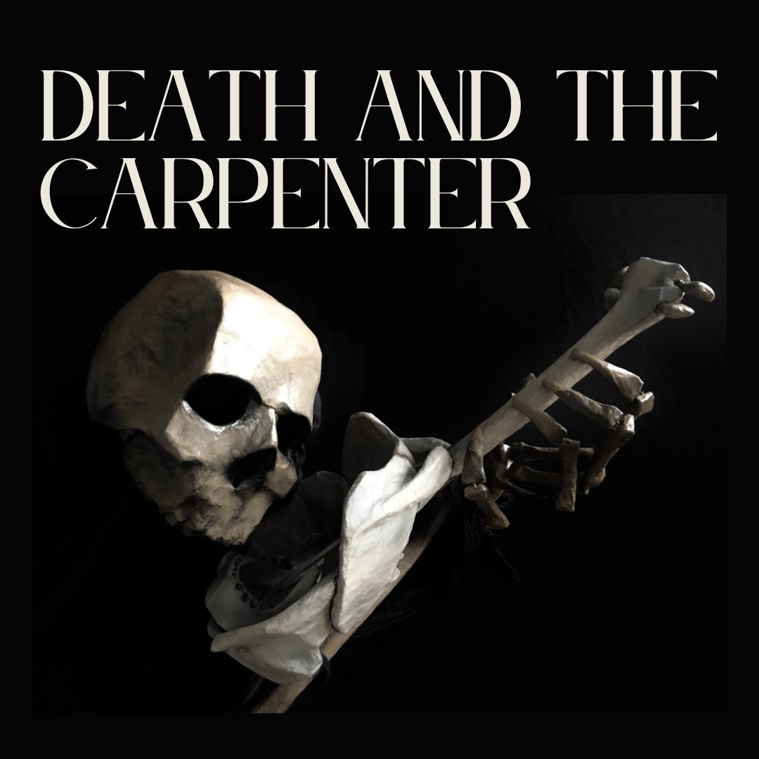 CCCU Arts & Culture (@cccu_culture) on Twitter photo Free tix for CCCU FAHE staff/students - email us!!
A young man meets Death practicing his fiddle & gets trapped in limbo: he can't die til the tune ends
✍️ <a href="/SoniaOverall/">Sonia Overall</a>
🎵 Greg Ireland @greendieselfolk
Puppetry by James Frost
💀 Thu 28 Sep
🕑 7.30 - 8.15pm
📍 Anselm Studios Free tix for CCCU FAHE staff/students - email us!!
A young man meets Death practicing his fiddle & gets trapped in limbo: he can't die til the tune ends
✍️ <a href="/SoniaOverall/">Sonia Overall</a>
🎵 Greg Ireland @greendieselfolk
Puppetry by James Frost
💀 Thu 28 Sep
🕑 7.30 - 8.15pm
📍 Anselm Studios