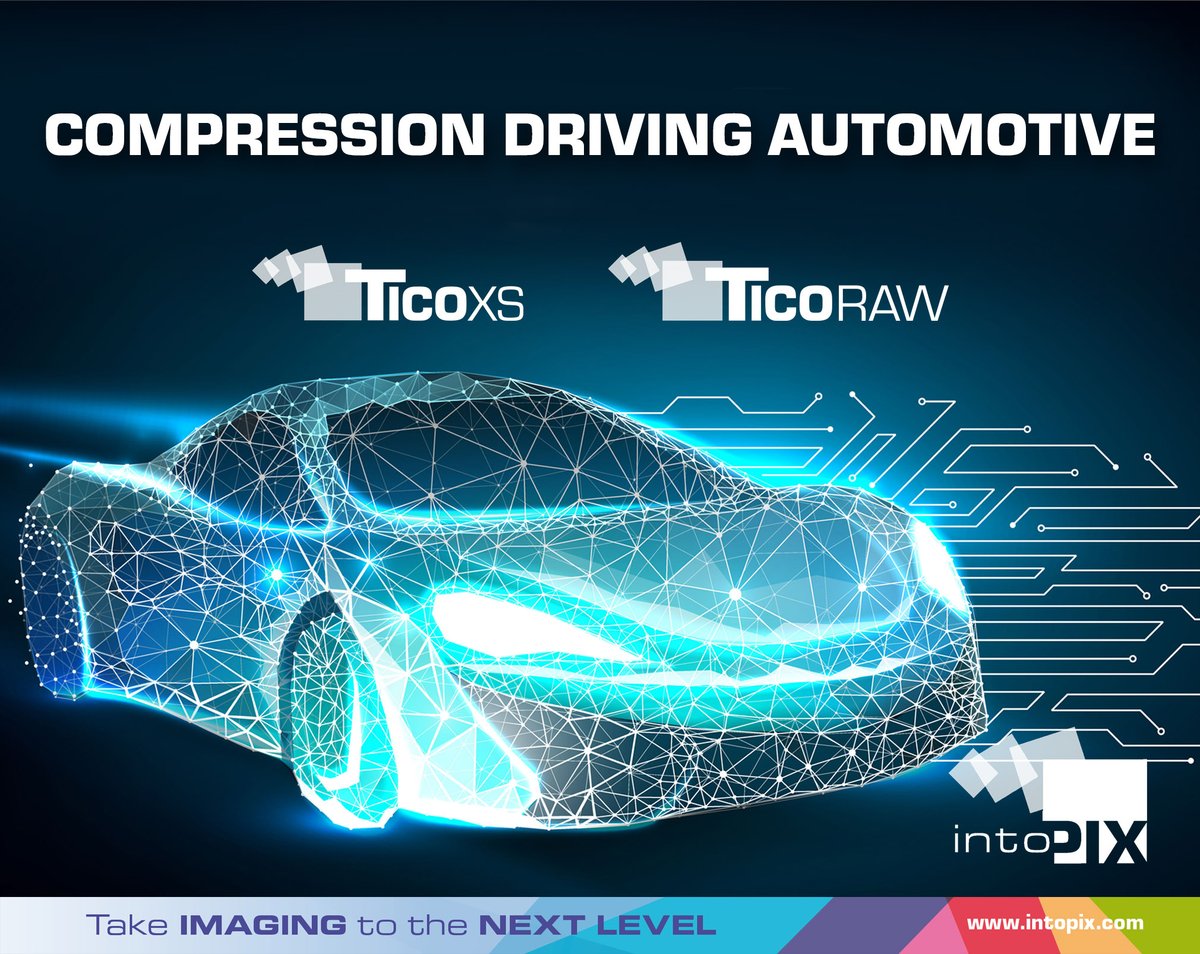 Meet us this week at @AutoSens_ 🇧🇪 & at @avtexpo 🇺🇸 Discover the world’s first low-latency sensor & image #compression built up for #AUTOMOTIVE 📅 Book a meeting at #AutoSens: zurl.co/IF9p 📅 Book a meeting at #Adas & #AutonomousVehicle: zurl.co/tN3N