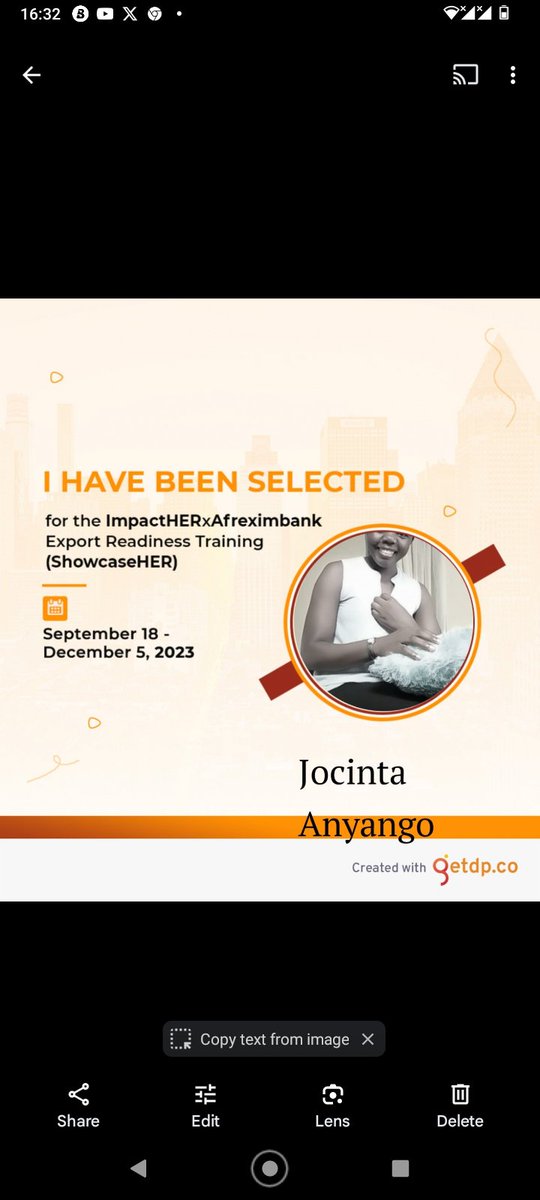 JocintaAnyango's tweet photo. #ShowcaseHER #ImpactHER #Afreximbank #ExportReadiness https://t.co/9JCUbFvbEH