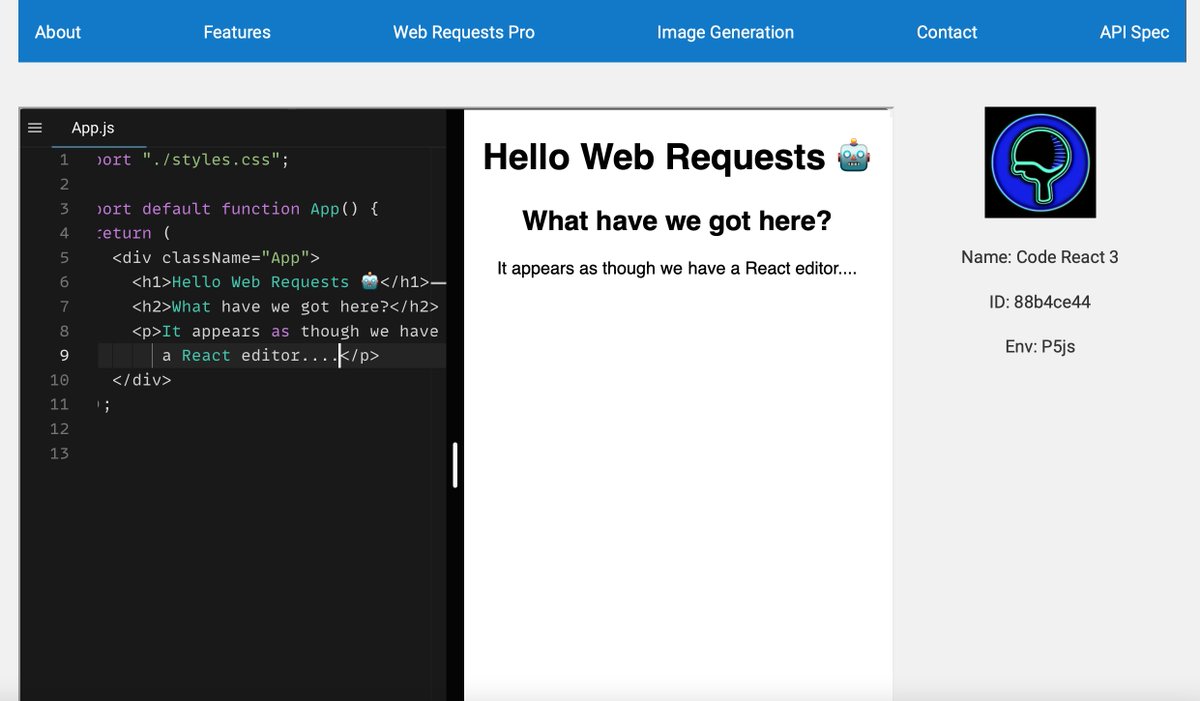 WeGPTai's tweet image. 🤖 #AI #WebRequests #ChatGPT