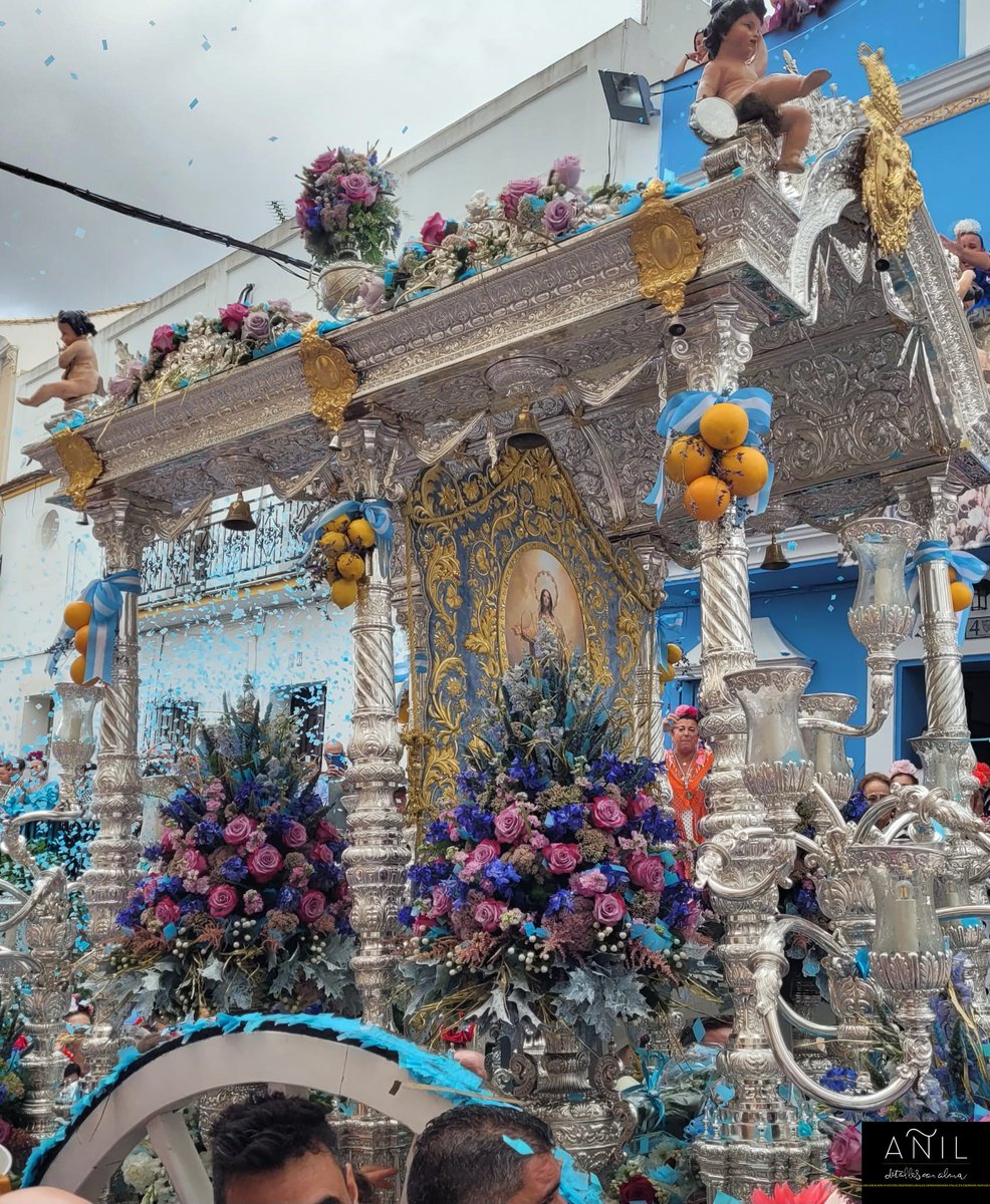 AnilFloral's tweet photo. 𝑵𝑼𝑬𝑽𝑶 𝑬𝑿𝑶𝑹𝑵𝑶 | Exorno floral de la carreta de la @asuncioncanti con motivo de las Fiestas de la Subida.

"Añil, Detalles con Alma"

☎️ 625460219
📍 C/ Trabajo 8A, 41010 Sevilla.
📲 https://t.co/AmLuYZxFO6

#AñilBoutique #DetallesconAlma #ArteFloral https://t.co/anBVRFS7Bl