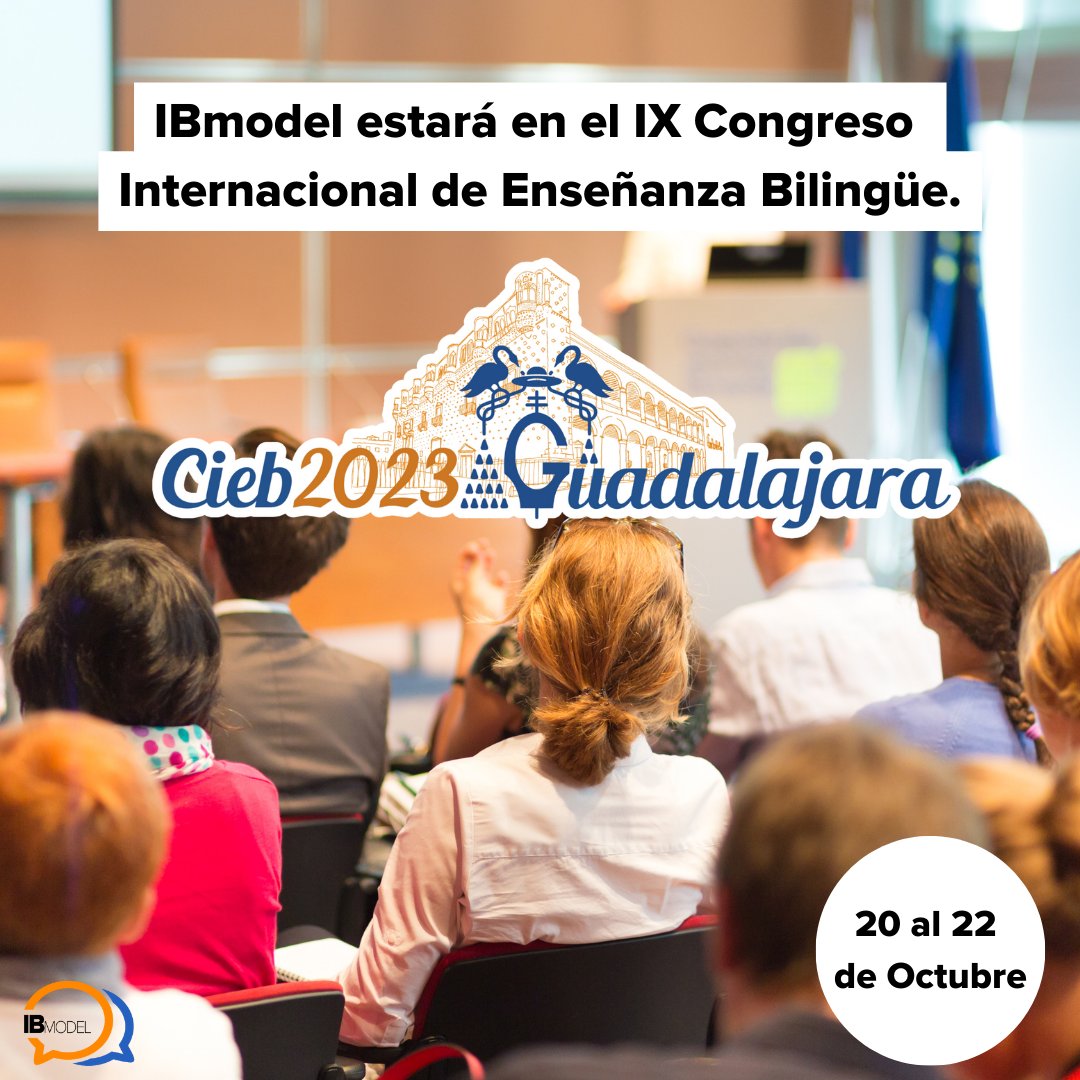 Ibmodelproject's tweet photo. IBmodel estará en el IX Congreso Internacional de Enseñanza Bilingüe.
Los próximos 20 al 22 de octubre en Guadalajara.
Nuestro director de proyectos David Ruz presentará los recursos digitales desarrollados en el proyecto IBmodel.
@CIEB2023 
@Ens_bilingue
@sepiegob
@EUErasmusPlus https://t.co/oAWt0X5SEX