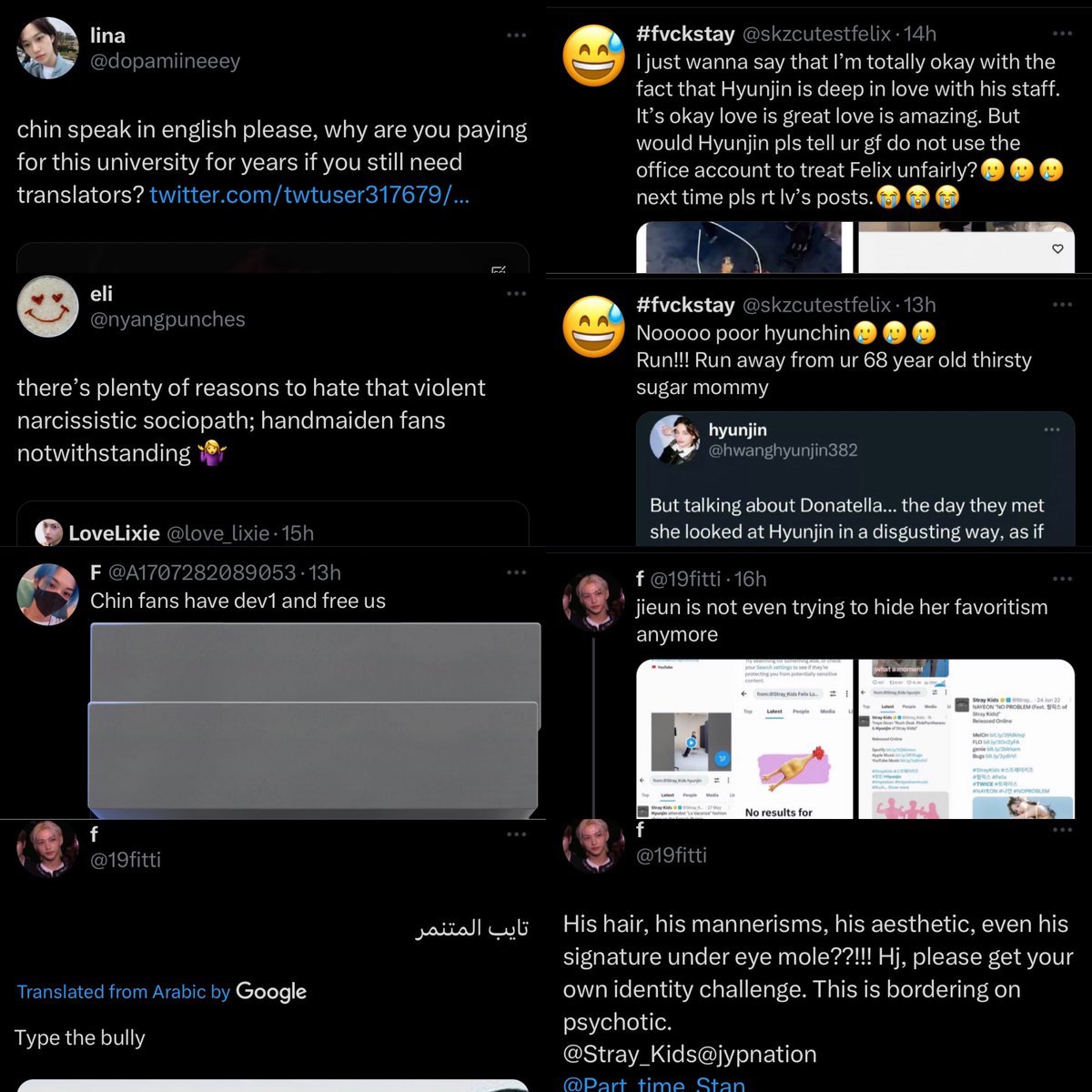 REPORTHHJ's tweet photo. 🚨🚨

Mass report these akgaes who are making vile rumors and xenophobic remarks about 🥟 harassing and s3x#ally harassing him 

📌 https://t.co/Iy6YwSZcZQ
📌 https://t.co/kYQwxCvhUC
📌 https://t.co/ftWci8ZTM6
📌 https://t.co/hY9lSfl9O6
📌 https://t.co/rSsc4xjwo5 https://t.co/FUZu3DVusz