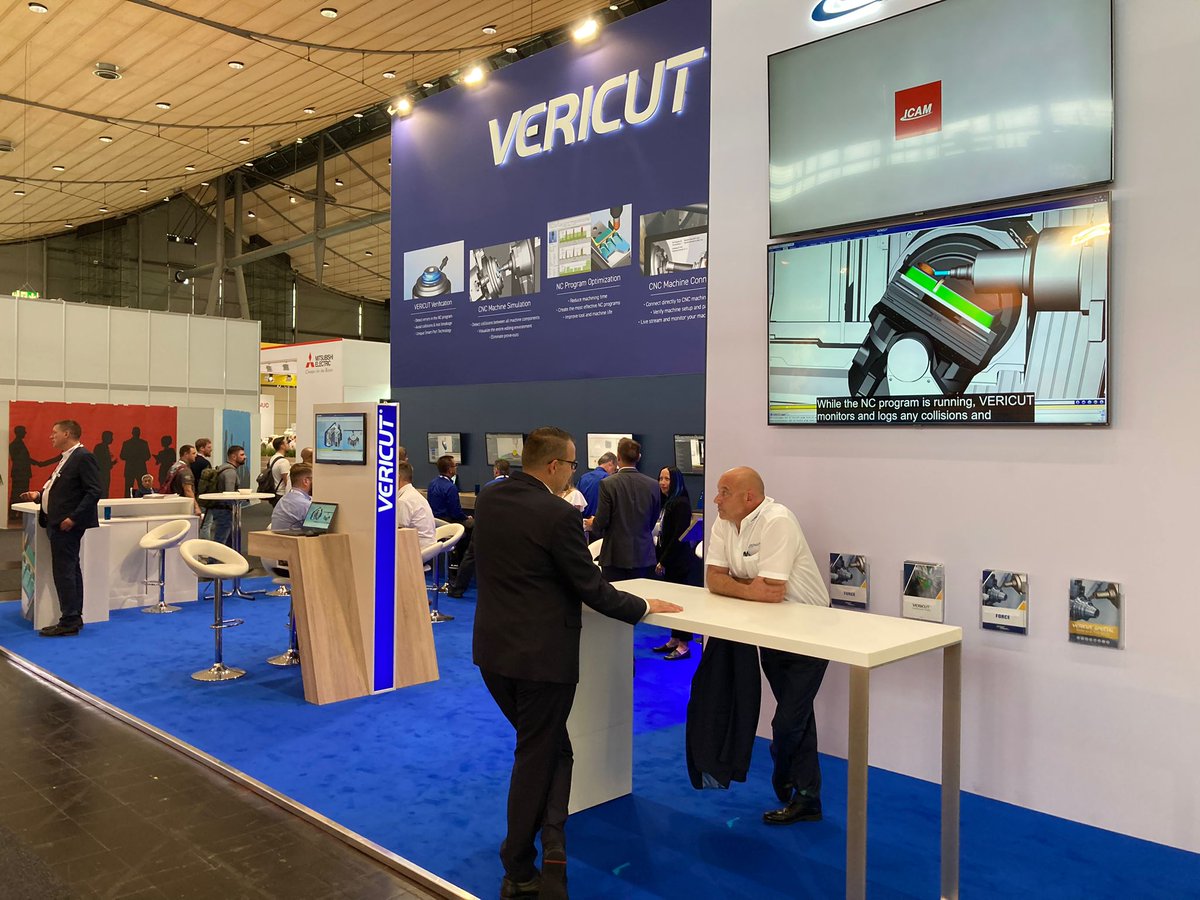 Vericut_france's tweet photo. L'EMO a ouvert ses portes ! Retrouvez les équipes de CGTech sur le stand B24 - Hall 9. C'est le moment d'échanger avec nous sur vos projets #smartfactory
https://t.co/QQ7blfqyPX
#EMO2023 #smartmanufacturing #VERICUT #CGTech #ncsimulation #production #industry40 #automatisation https://t.co/8zs3IvZukY