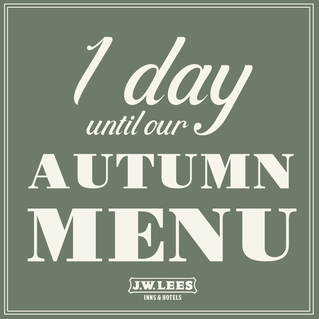 One day to go until our brand new autumn menu is launched! Some really exciting dishes!! - there are already some firm favourites amongst the team who were treated to a great pre-launch presentation of all the new dishes yesterday - We really look forward to seeing you!