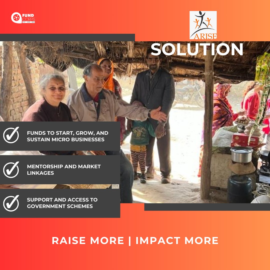 🌟 Empowering Rural India, One Entrepreneur at a Time! 🚀

#EmpowerRuralIndia #MicroEntrepreneurship #CrowdfundingSuccess #CommunityImpact #MentorshipMatters #SocialGood #MakingADifference #NGOInitiative