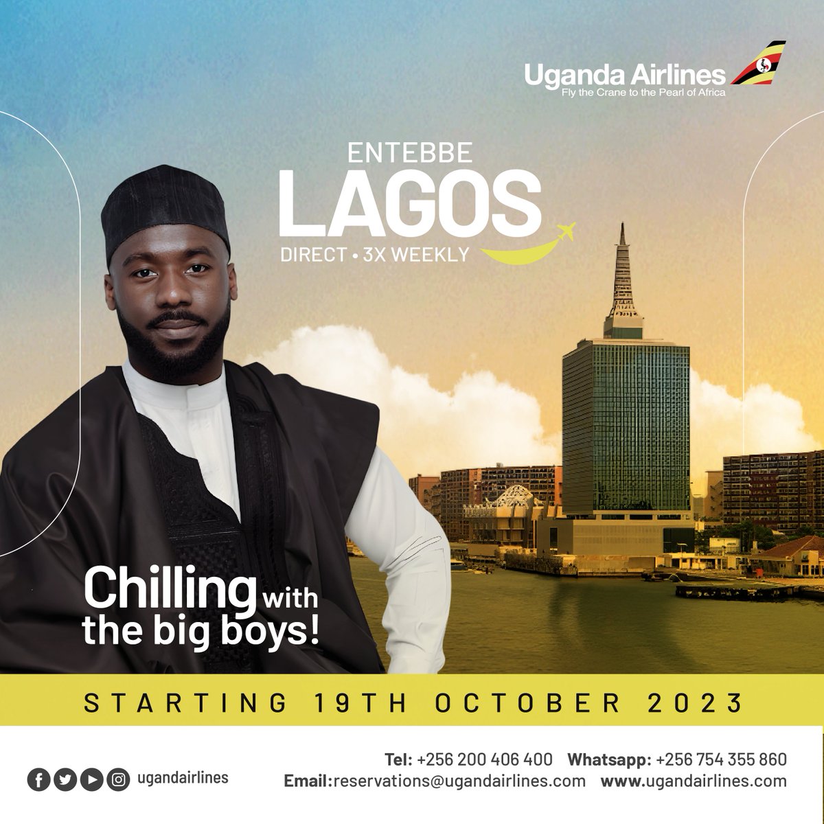 Uganda Airlines tweet media