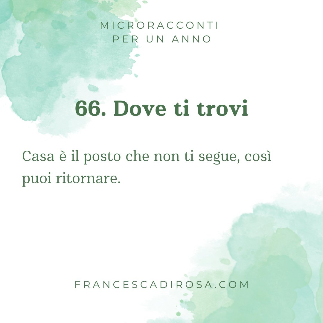 Fra_Di_Rosa's tweet photo. #microraccontiperunanno
Numeo 66: Dove ti trovi
Leggili tutti qui: https://t.co/wYG6AQ4Zy4
#16settembre #raccontibrevi https://t.co/7skVLLO7qo