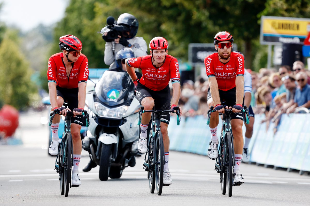 🇫🇷 Matîs Louvel, Arnaud Démare et Clément Russo sont sélectionnés avec l'équipe de France pour participer à la course en ligne des Championnats d'Europe, qui aura lieu ce dimanche à Drenthe aux Pays-Bas

📸 Getty Sport