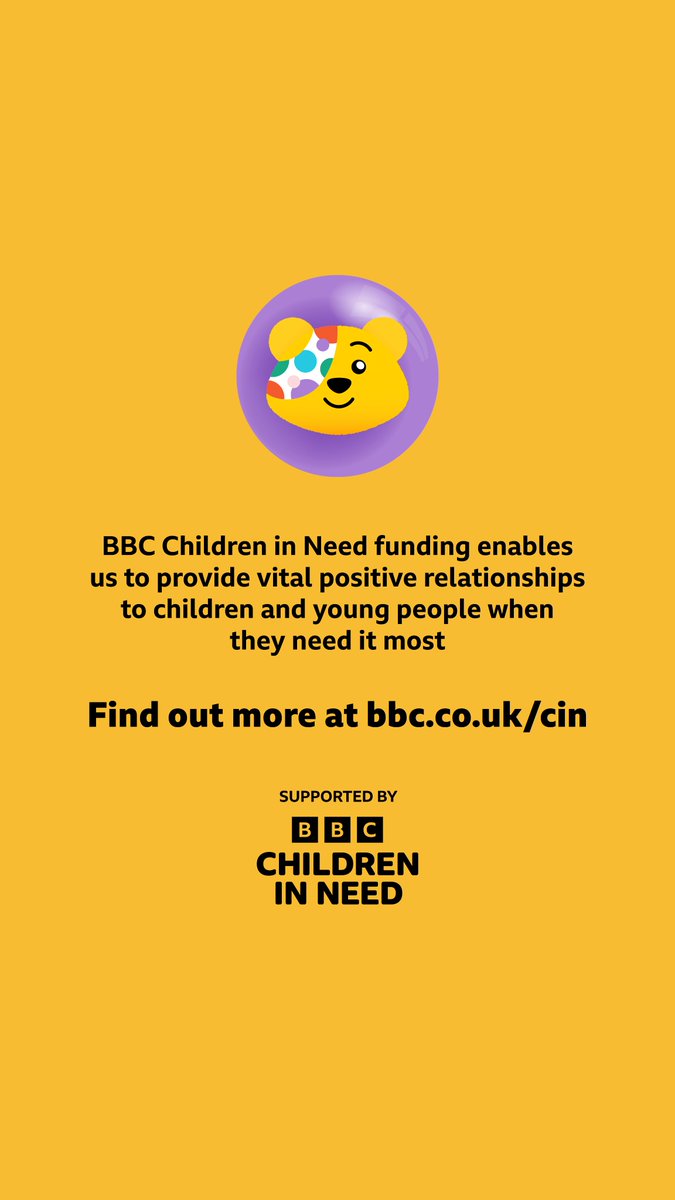 It's time to get SPOTacular!

Funding from @bbccin helps organisations like ours all over the UK provide the vital positive relationships children need to help them navigate the challenges in their lives.

Find out how you can get fundraising this year at bbc.co.uk/cin