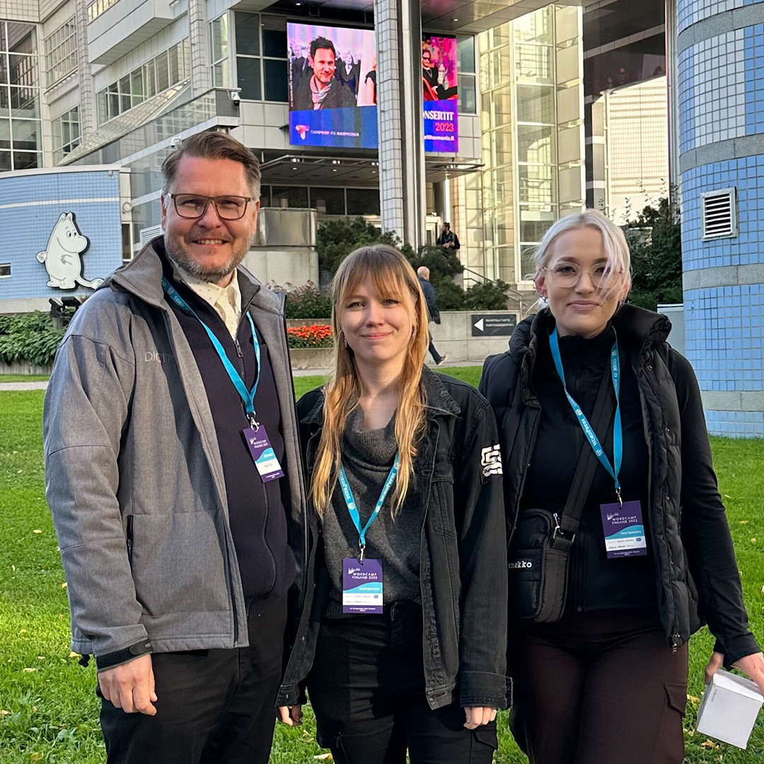 Digiteamin verkkosivusto-osasto osallistui Suomen suurimpaan WordPress -tapahtumaan #WCFI Tampereella. Tapahtumassa oli monia kiinnostavia puheenvuoroja, joiden inspiroimana on hyvä jatkaa jälleen uusien sivustojen kehittämistä. 💡
Mukavaa viikkoa! #digiteamoy #digimarkkinointi