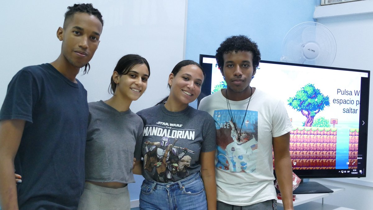 jpina1970's tweet photo. Finaliza el Mini Global Game Jam de @AlmaCujae. Tras 48 horas intensas, 3 equipos llegaron al final! La premiación será en la clausura de la Jornada Científica Estudiantil el 25/sep. @UicHabana los acompañó y felicita a sus participantes y organizadores. #CubaViveyVence https://t.co/sT8dJSNeNG