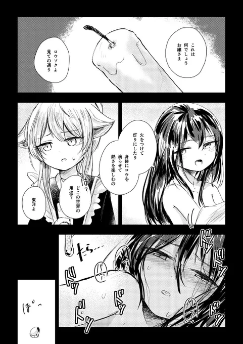 主従ケモ耳SM百合 引用の少し後

#創作百合 