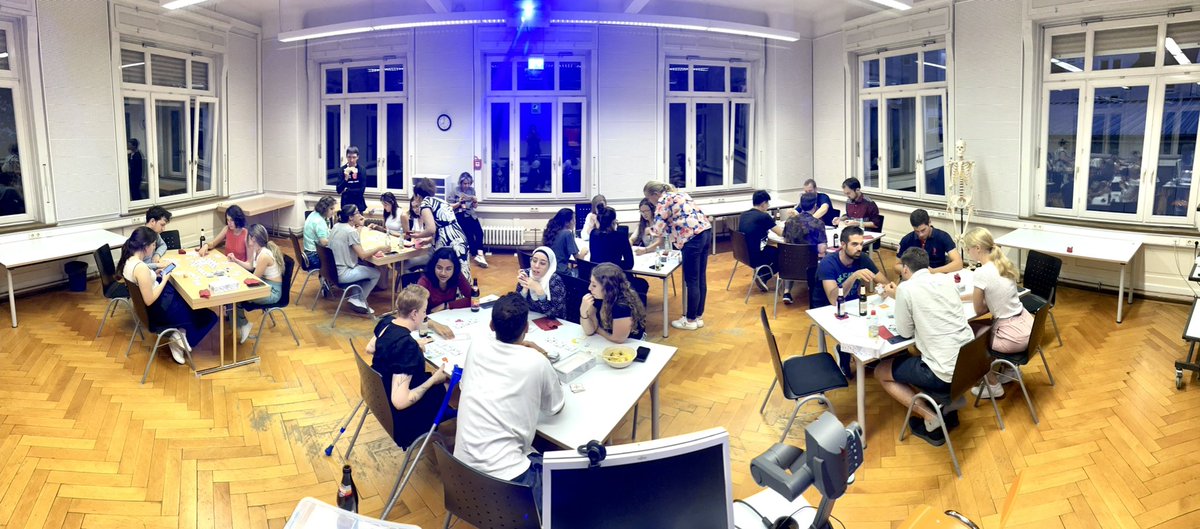 3RCenter's tweet photo. Wrapping up the last #OoCSummer23 Summer School night with a fantastic recap of our journey through #OrganOnChip as innovative New Approach Methodologies #NAMs explored during an engaging #TATAbox #GameNight 🥳 What a fantastic way to conclude our learning adventure together 📚👏 https://t.co/xHoj72QuqW