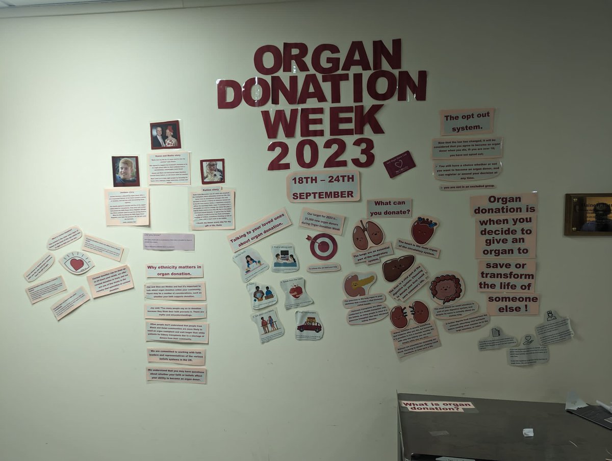 It's organ donation this next week, and this year's theme is go pink ! You may see our lovely staff wearing pink accessories/shoes. They will be adding a touch of pink to their uniform to get people talking about organ donation 
#teammau 
🫁🫀🧠