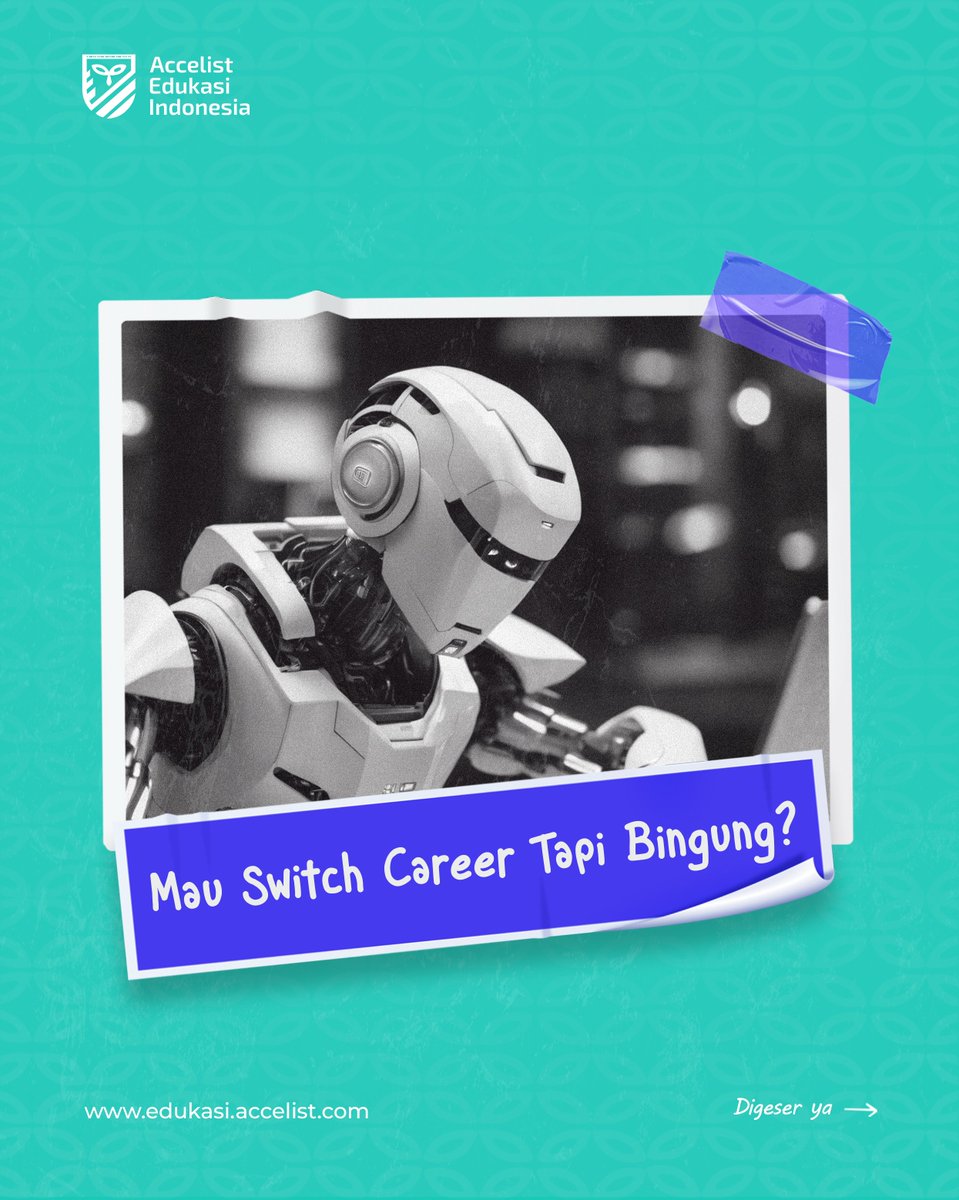 AccelistEdukasi's tweet image. Ada yang sedang switch career ke programming?⁣⁣
⁣⁣
Mending ikutan Workshop Aedu.⁣⁣
⁣⁣
Diajarin dari 0 sampai Pro!⁣⁣
⁣⁣
📌Daftar di link.accelist.com/DAFTAR ⁣⁣
⁣⁣
#switchcareer #career #karirtips #workshopaedu #kelaspemograman #pemrograman #sertifikat #belajarcoding