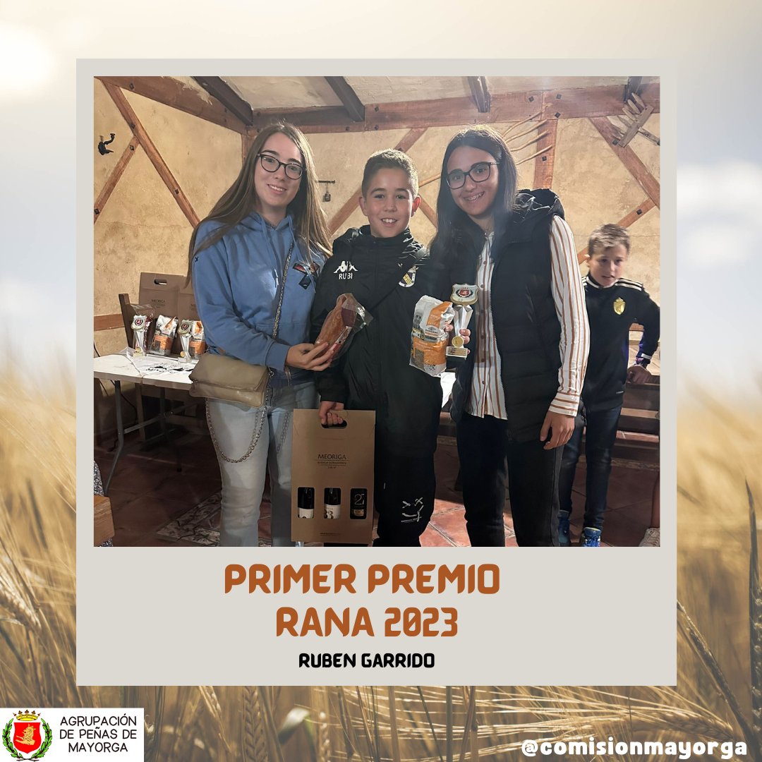 ComisionMayorga's tweet photo. Primer y segundo premio RANA (3/4) https://t.co/dZU0RykD5n