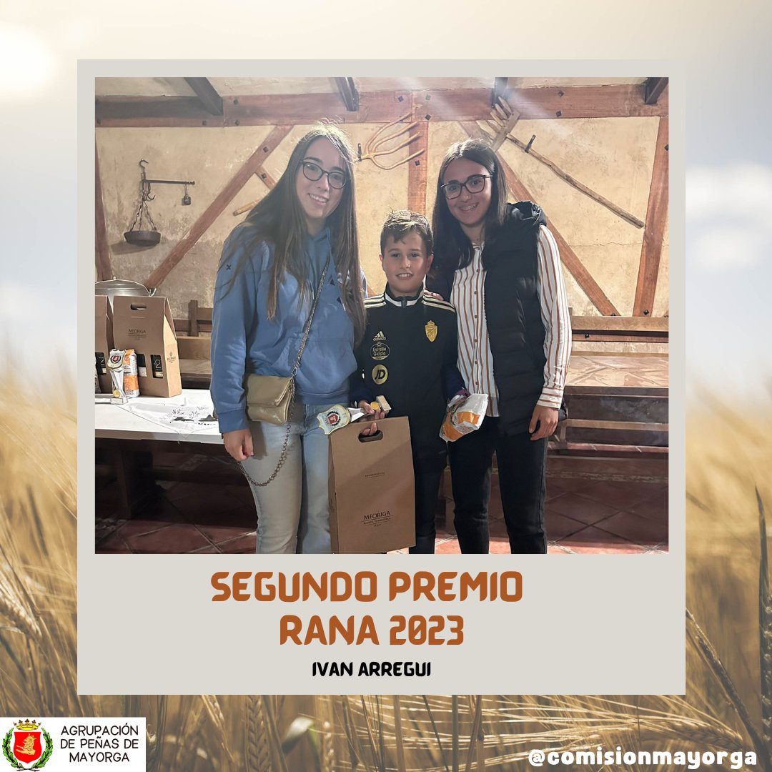 ComisionMayorga's tweet photo. Primer y segundo premio RANA (3/4) https://t.co/dZU0RykD5n