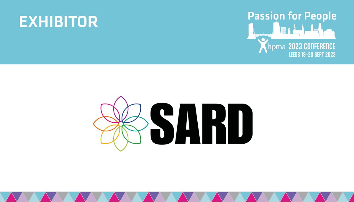 We are delighted to have @SARDJV at stand 8 of our exhibition hall throughout the conference on Tues & Wed. Don’t miss your chance check out their stand! #HPMA2023 #Passion4People