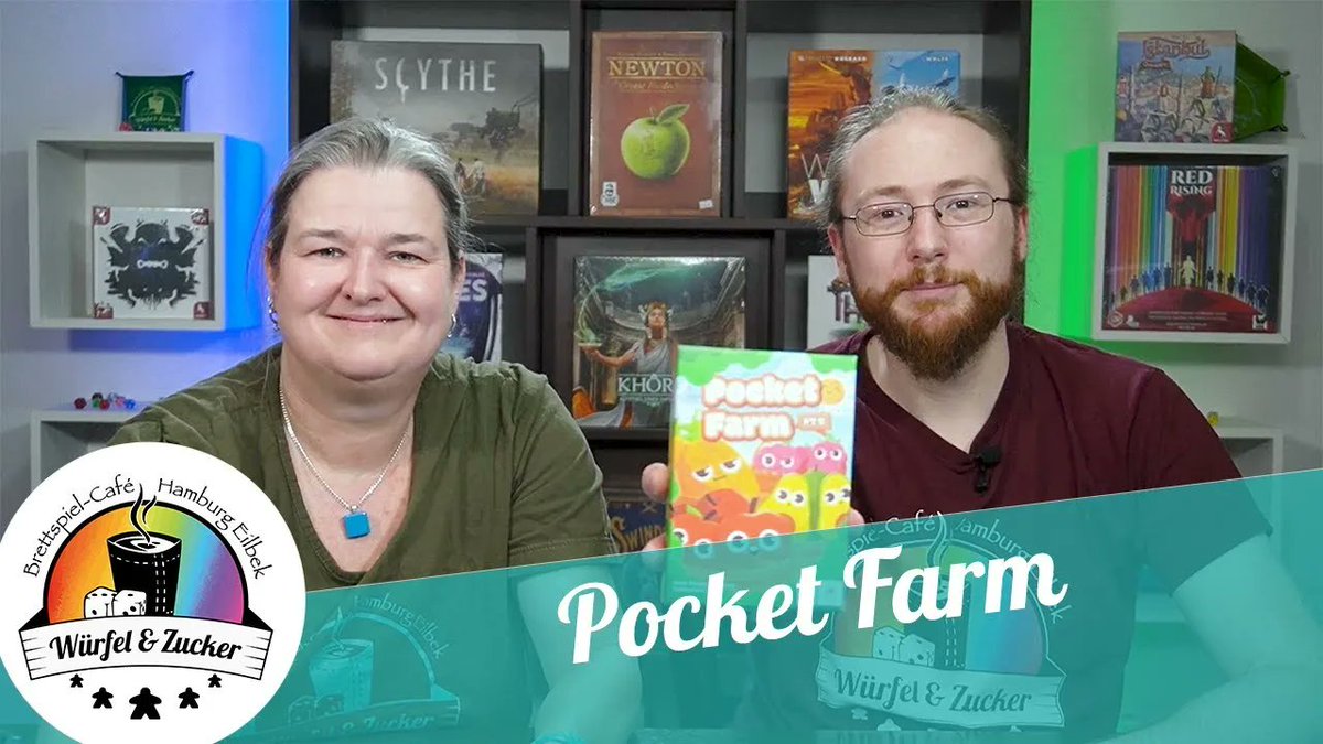 Wir hatten ja schon im "Vale of Eternity" Video erzählt, dass wir gespannt sind was der junge, talentierte Autor Eric Hong sich in Zukunft noch ausdenken wird. Auch Pocket Farm von <a href="/iMandooGames/">Mandoo Games</a> überzeugt durch schlankes Design und interessantem Kniff. youtu.be/G1bbhPB8Cfo