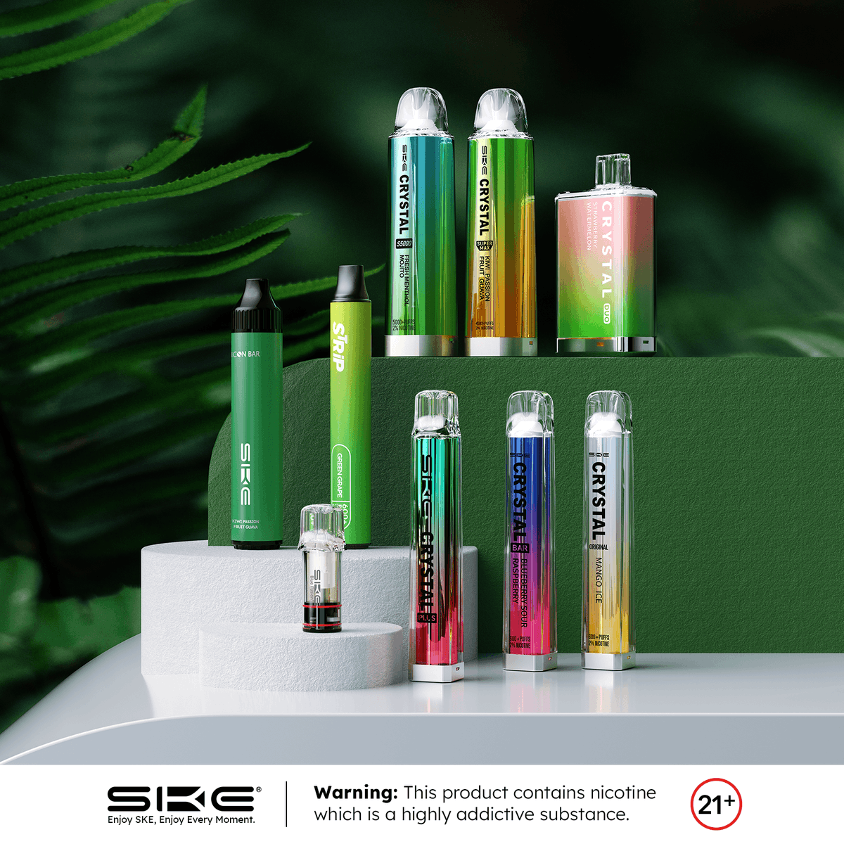 skevapeofficial's tweet photo. SKE big family gathering! 🌟 With a diverse range of products and flavors, have you experienced them all? 😉Comment and tell me which one is your favorite😋
Warning: You must be 21+
#skevape #ske #crystalbarplus #crystalbar #vapecommunity #vapefam https://t.co/KajYsiJqSQ