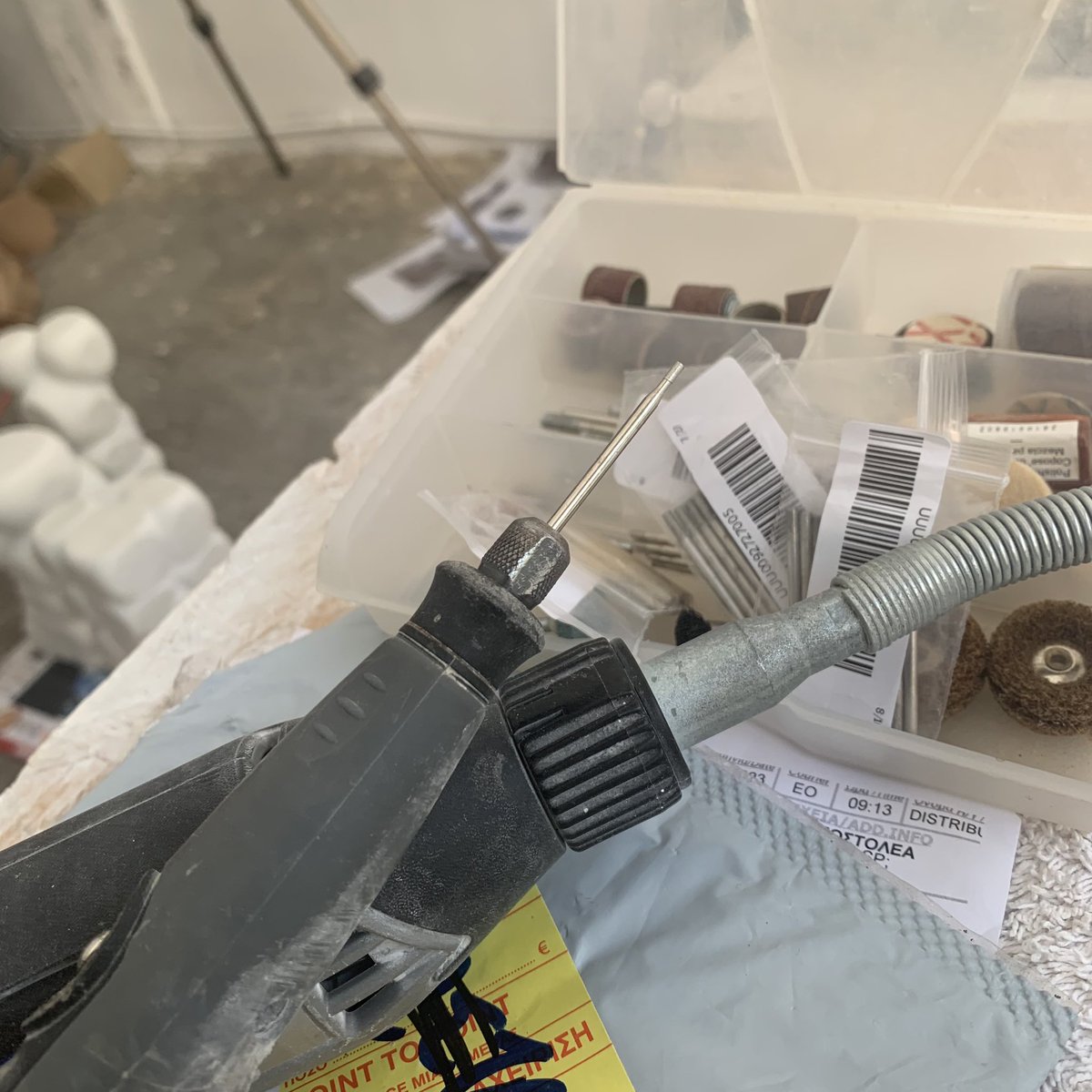 JasonSimpsonArt's tweet image. Excited! Many thanks @ACSCourier for your speedy service #DiamondTools #DiamondDrilling #Stonecarving #PentelicMarble #Metaxourgeio #Athens #Greece
