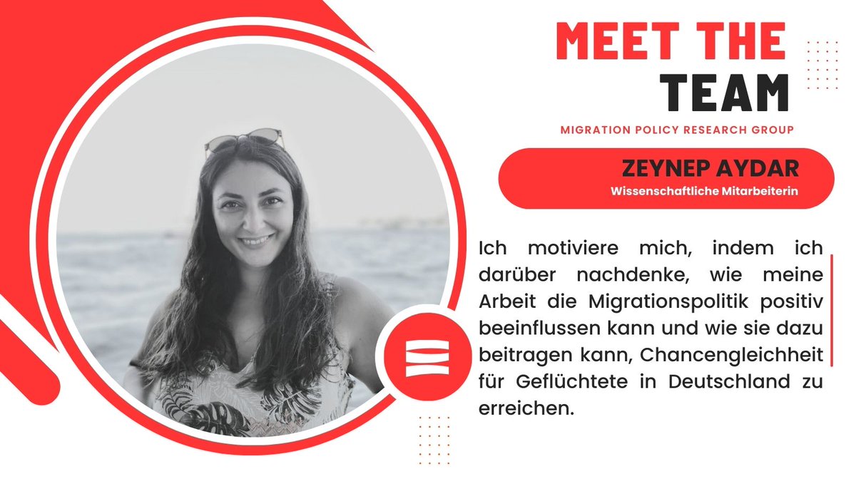 #MeetTheTeam! Heute: Zeynep Aydar, seit 2023 Teil der MPRG, zu der Frage: Wie motivierst du dich für schwierige Aufgaben? Mehr über Zeynep erfahrt ihr hier: linkedin.com/in/zeynep-aydar