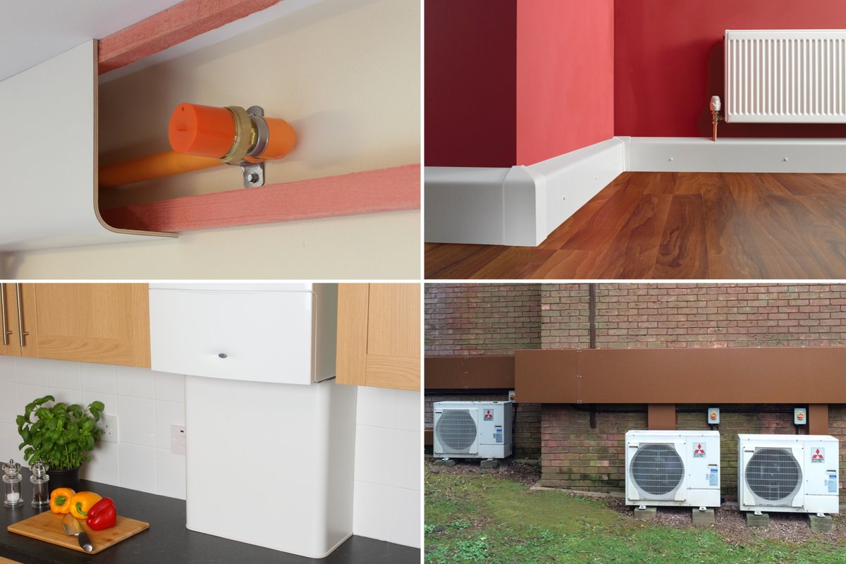 HMM_Online's tweet photo. The @Encasement range of #pipeboxing and #casings for #socialhousing is widely used across the UK to conceal interior and exterior pipework in fire sprinkler installations, heating system upgrade projects and low carbon district #heating schemes | https://t.co/xYs7OgsUb0 https://t.co/kUcSTgOWiH