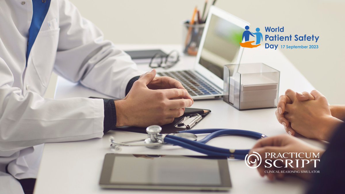 PracticumScript's tweet photo. Happy World #PatientSafetyDay! Yesterday, we celebrated the importance of avoiding preventable harm. #PracticumScript is committed to work on amending cognitive failure to make medical error less likely.
More info at https://t.co/UalugpRKXu
& https://t.co/jAmblLL6lb! https://t.co/VFw6jC2eBI