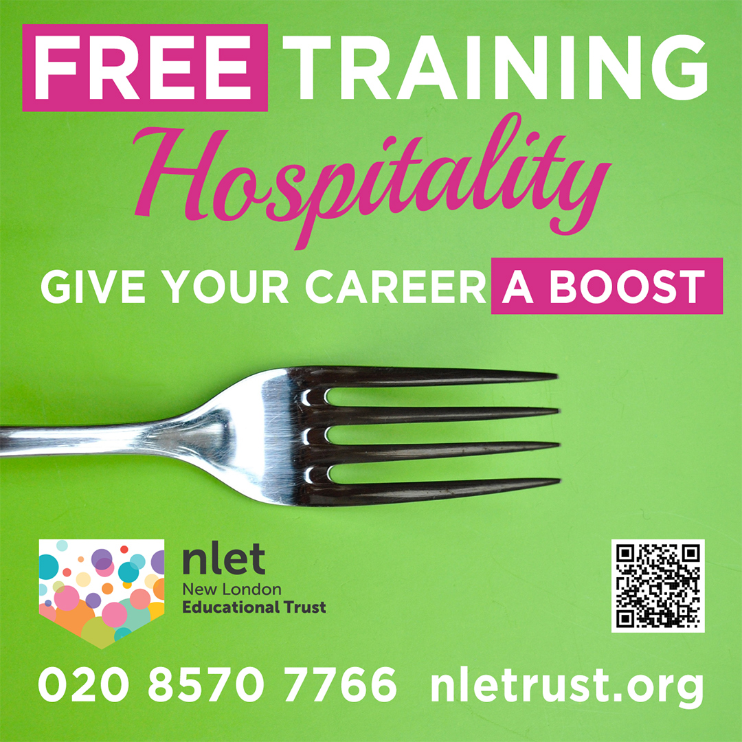 nletrust's tweet image. Give your hospitality career a BOOST. FREE training in hospitality available now. Find out more at nletrust.org or 020 8570 7766
#Hounslow #hospitalityjobs #londonlearning #EalingCouncil #LBofHounslow #mayoroflondon