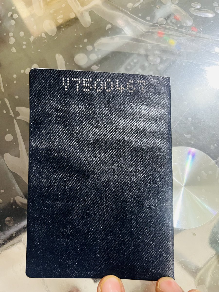 ArjunMistry's tweet photo. @DrSJaishankar @MEAIndia @AshwiniVaishnaw @IndiaPostOffice @cpmggujarat @passportsevamea @rpoahmedabad 
My passport which I received today from India post is completely wet and damaged which cannot be used for travel. Who is responsible for this ??
I need immediate action. https://t.co/sORvEKPjYN
