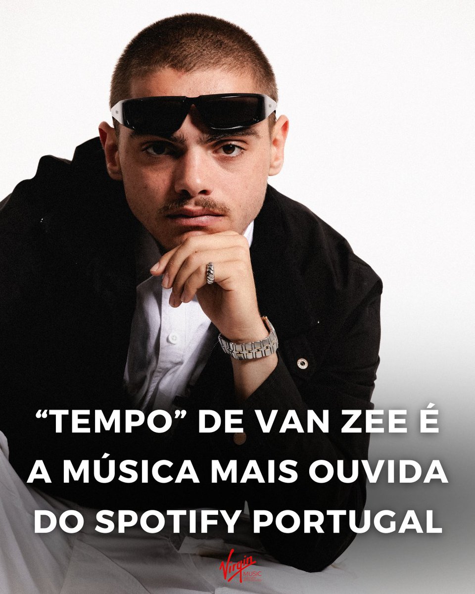 A #Tempo de #VanZee acaba de alcançar o 1º lugar do #Spotify em Portugal! É um feito incrível para o artista madeirense de 21 anos, que após 3 anos vê a sua música a alcançar o 1º lugar da maior plataforma de streaming de Portugal. <a href="/sebasvanzee/">Van Zee</a>
