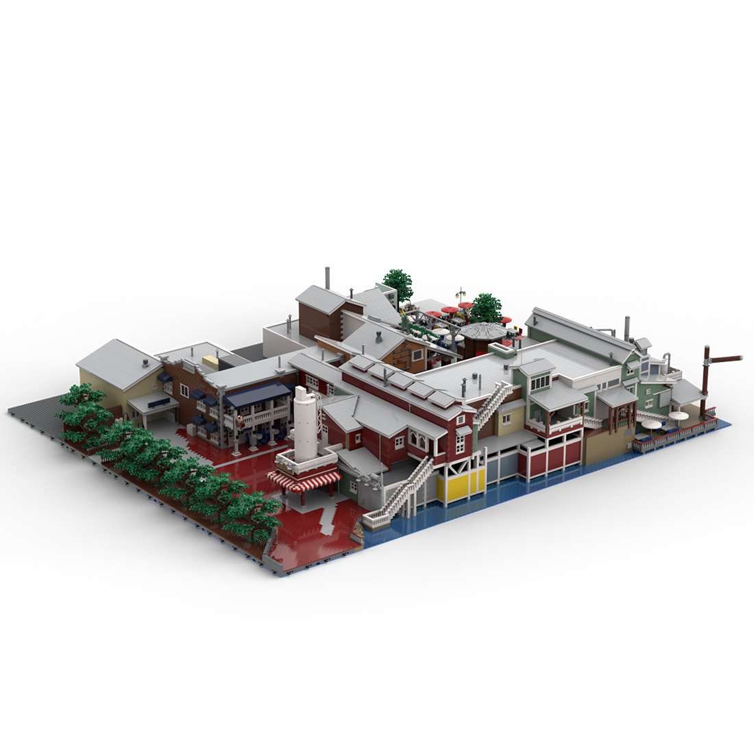 LesDiyCreator's tweet photo. Hello! This is interpretation of the Disneyland California Pacific Wharf area. 🚉——Pacific Wharf - MOC-149947 (44087pcs)

#pacificwharf #trainscene #train #locomotive #legotrain #legolocomotive #railway #legomocs #legomoc #moc #steamtrain #lego #legocitytrain #legomoc #legomocs https://t.co/1PwYEnEFm7