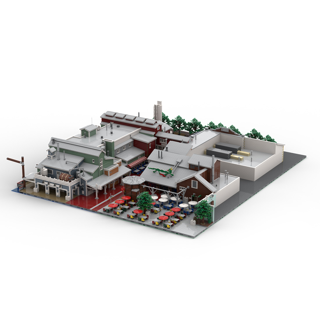 LesDiyCreator's tweet photo. Hello! This is interpretation of the Disneyland California Pacific Wharf area. 🚉——Pacific Wharf - MOC-149947 (44087pcs)

#pacificwharf #trainscene #train #locomotive #legotrain #legolocomotive #railway #legomocs #legomoc #moc #steamtrain #lego #legocitytrain #legomoc #legomocs https://t.co/1PwYEnEFm7