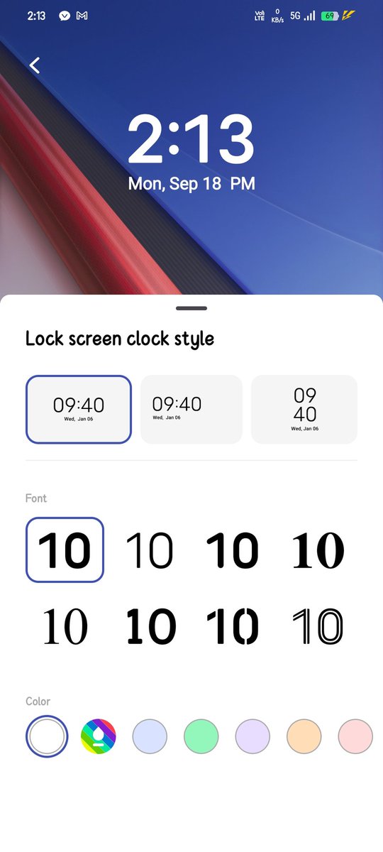 grnithin_27's tweet photo. Funtouch Os 14 based on Android 14.
1. Added more lock screen clock styles.
#iQOO11 #vivox90pro #FuntouchOs #FuntouchOs14 #vivo #iQOO #Android #Android14 #Android14preview. https://t.co/8imJ3UaL0o