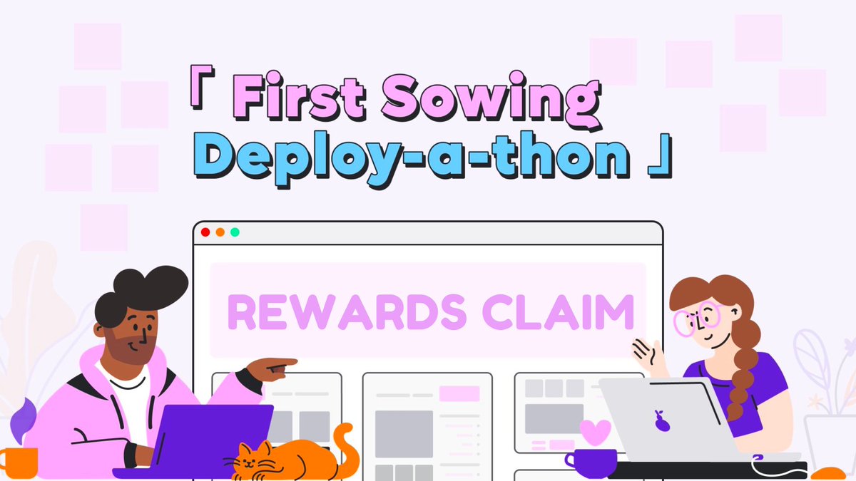 4everland_org's tweet photo. Ready To Claim Your Rewards Now!
The #FirstSowing deploy-thon has come to a perfect close, with tremendous gratitude for the participation of over 18,000 individuals. 👏
All participants, prepare to claim your well-deserved rewards on the 18th at 13 PM UTC. Please get ready! 🫡 https://t.co/iKQKL1XM0f