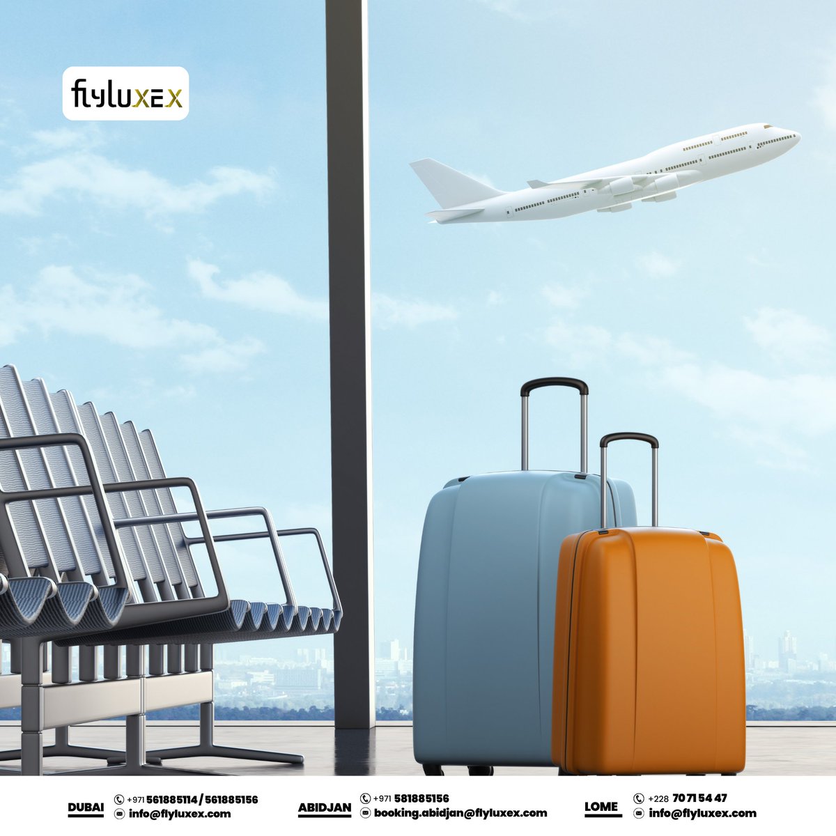 flyluxex's tweet photo. Did you know you could travel to any destination without moving from your house?🤔
At #Flyluxex, we make it possible to book a jet, arrange the commute to our private airports, and even help you with visa procedures.
Join us at +971561885114 or+971581885156
#privatejet #luxury https://t.co/HabrapvJAH