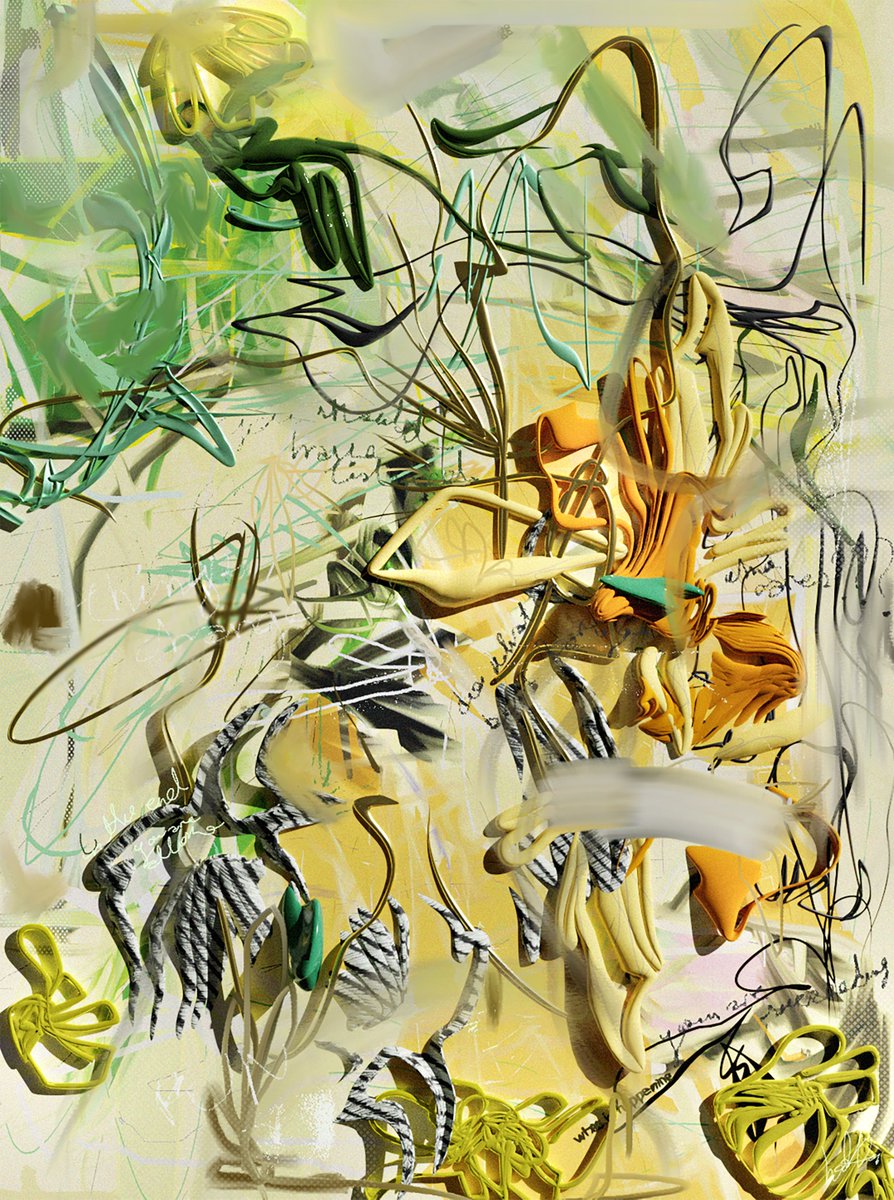 Lisanne Haack (@paranoidhill) on Twitter photo Gm fam
IT'S ART _004
Listed on secondary on <a href="/KnownOrigin_io/">KnownOrigin.io</a>
A series from 2021 dedicated to the exploration of my digital paintings together with my 3D objects, paired with a GLB Gm fam
IT'S ART _004
Listed on secondary on <a href="/KnownOrigin_io/">KnownOrigin.io</a>
A series from 2021 dedicated to the exploration of my digital paintings together with my 3D objects, paired with a GLB