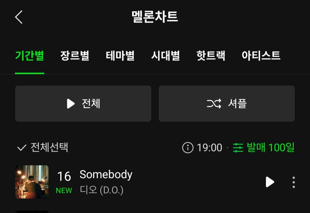 doh_dandan's tweet photo. 🎧'Somebody' 멜론 HOT100 16위👏👏

순위가 더 올라가서 많은 사람들이 들을 수 있도록 계속 스밍 열심히 같이 해주세요💪💪
다운도 잊지 말아주세요🙇‍♀️🙏

#오후6시_디오Somebody
#기대되는_디오솔로_Somebody
#SomebodyMVOutNow
#StreamExpectationbyDO https://t.co/kLbbdDdzrH