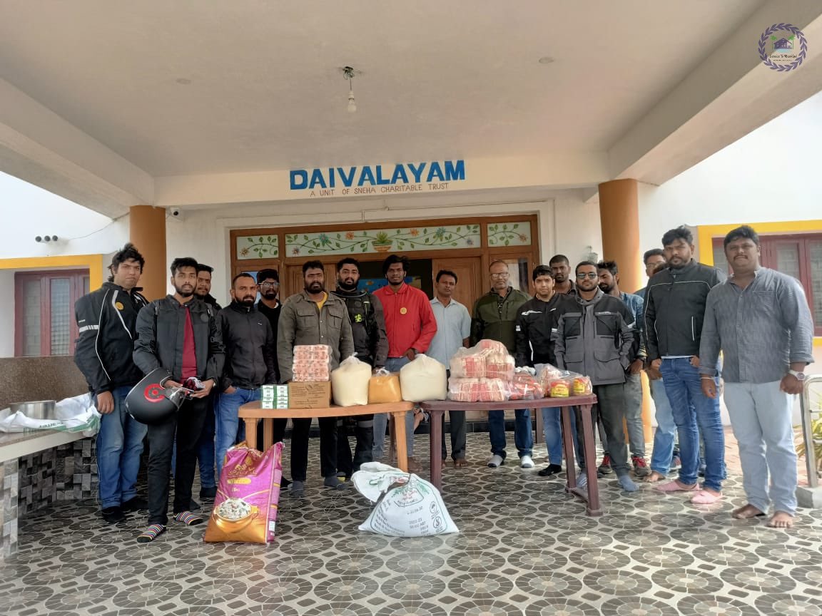 STM_ORG's tweet photo. It's delightful to express that our STM had donated groceries in Daivalayam orphanage, Medchal district. This kind of acts brings happiness and amplifies joy in one lives. https://t.co/mQJBBxKtAC