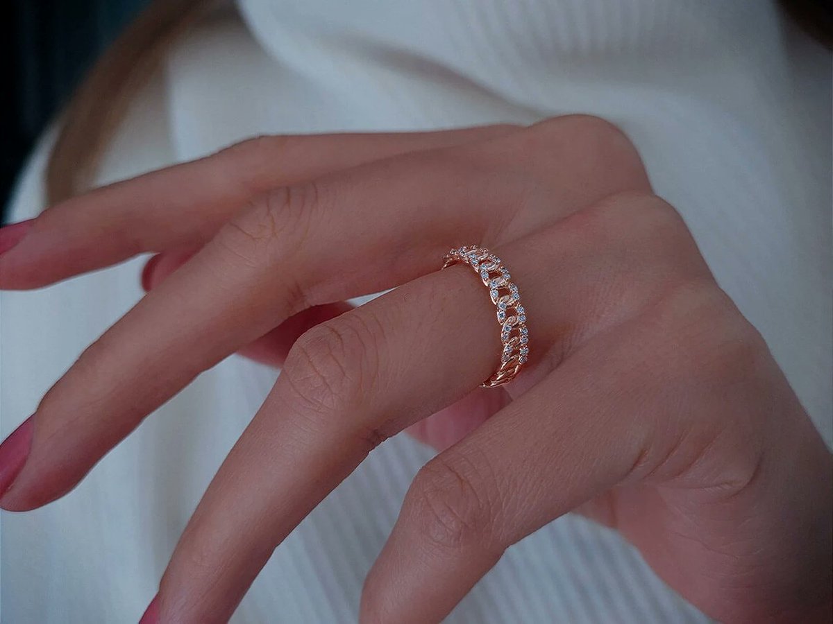 siriusdiamant's tweet image. Genuine Diamonds Chain Wedding Band, 8K Gold Engagement Band, Gemstone Statement Ring

Etsy Link : t.ly/_r8Wa

#WomenRing #ChainBand #ChainRing #EternityRing #WeddingBand #GemstoneRing #DiamondsRing #EngagementBand #GoldRing #StackableRing #HandmadeRing #WomenJewelry