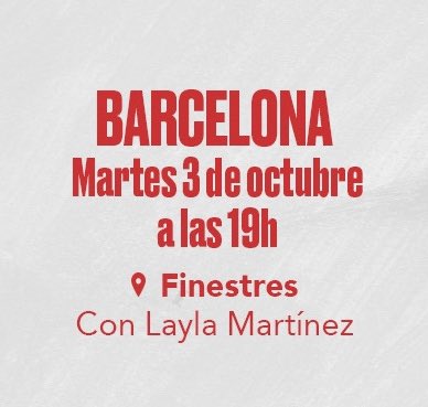 christocasas's tweet photo. 💣 ¡Ojo! Maricas, bollos, indecisas y travestís:
#MaricasMalas ya tiene fecha de estreno: nos vemos en Barcelona el próximo 3 de octubre, @Ll_Finestres acompañado de la mentora y referentaza Layla Martínez.
2 horitas para hablar sobre utopías queer y echar alguna firmita ✍️ https://t.co/rSRwBweUox
