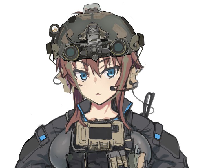 夜眼鏡を着けて差し上げた。🥽 