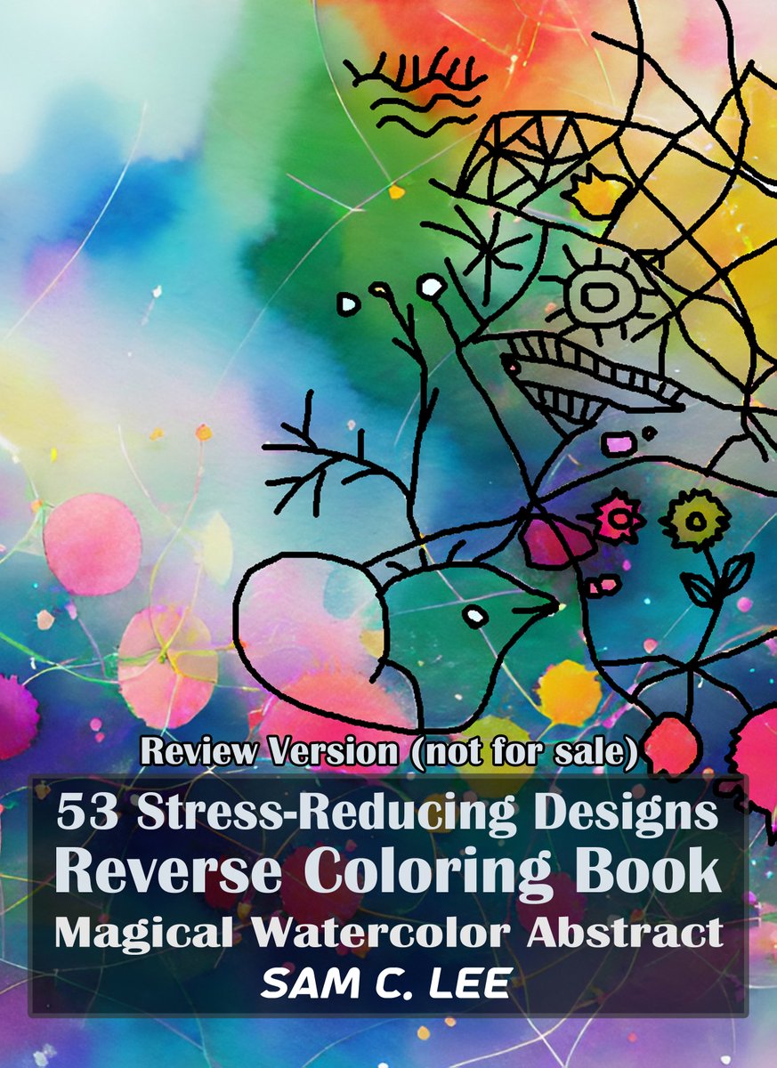 IDesignGlobal's tweet image. Sample beautiful watercolor abstract paintings from our newly released &quot;53 Stress-Reducing Designs Reverse Coloring Book: Magical Watercolor Abstract&quot;! Enjoy. Take a look on Amazon: amzn.to/44VCxEH
#coloringpages #coloringbook #ReverseColoringBook #abstract #IDesignGlobal