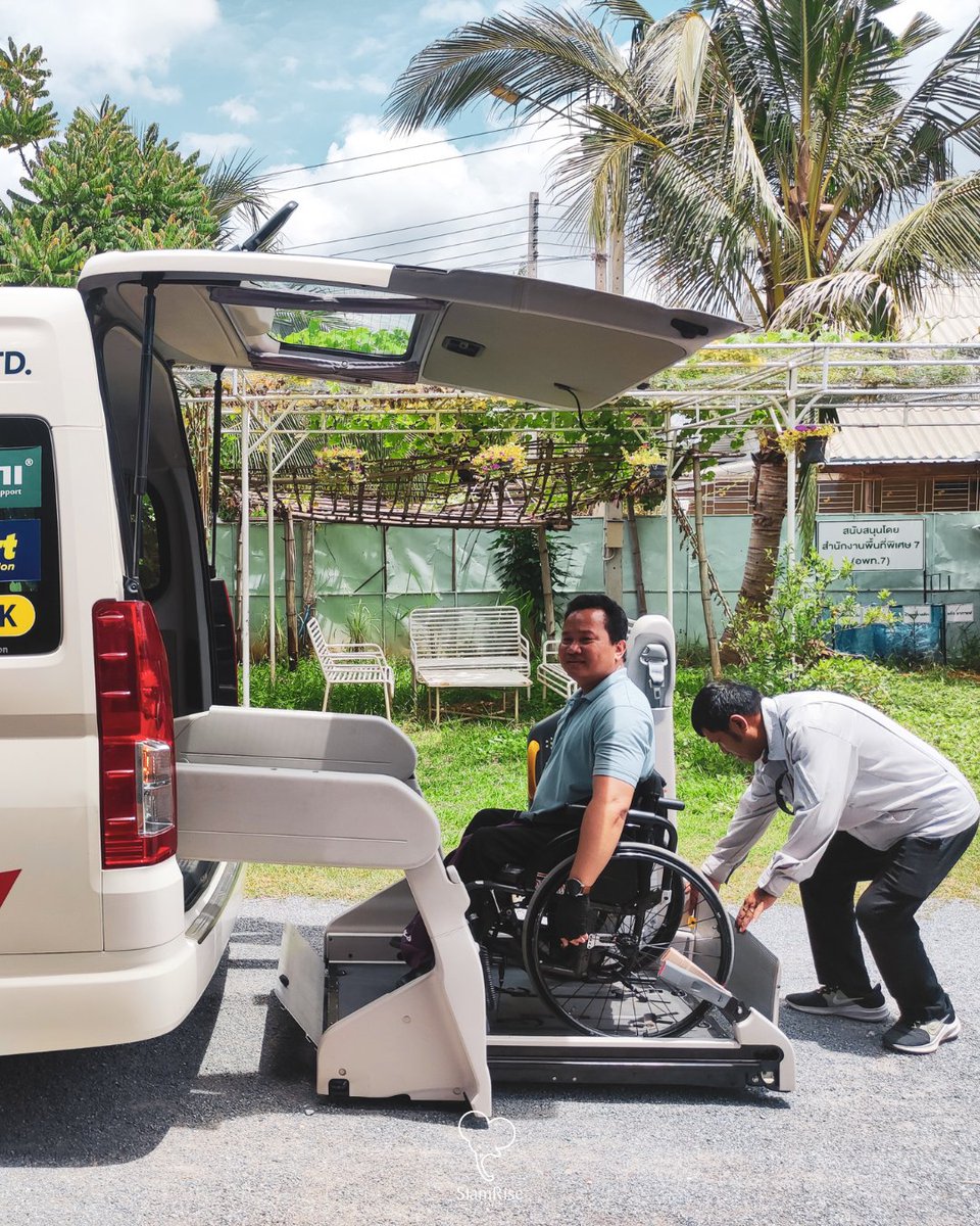 Mission possible to make travel means for you ;)

#SiamRiseTravel #สยามร้าย #TourismForAll #AccessibleTravel #barrierfreetravel #travelwithdisability #travelequality #CBTforAll #DASTA #responsibletravel #wheelchair