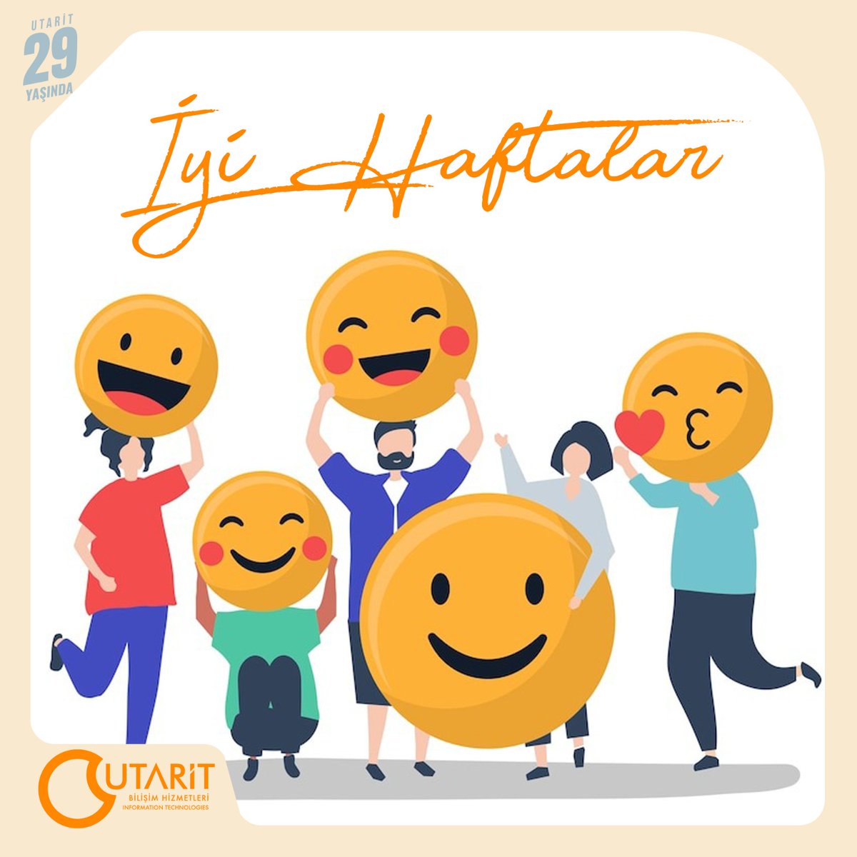 İşlerinizde keyif alacağınız ve etkin sonuçlar çıkaracağınız harika bir hafta dileriz.
#utarit #utaritbilişim #iyihaftalar